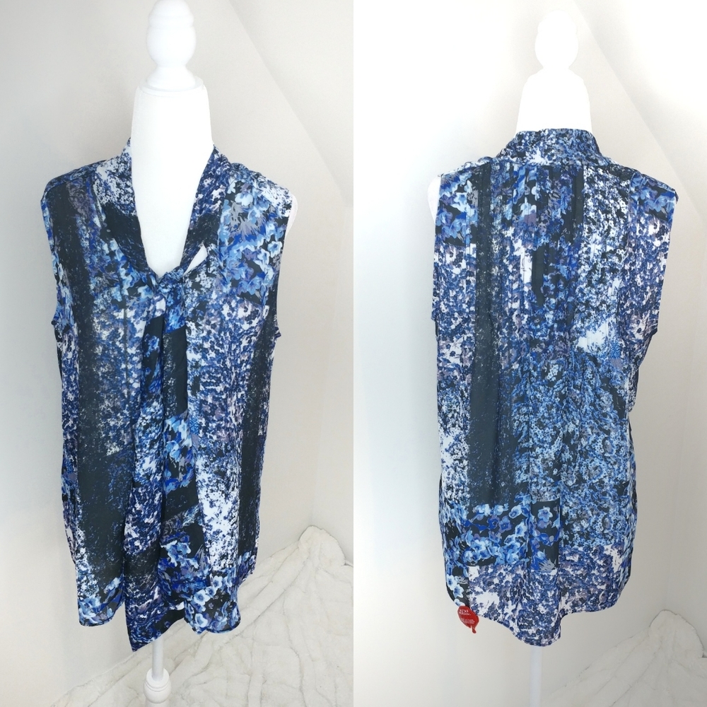 NWT Parker sleeveless blouse size M